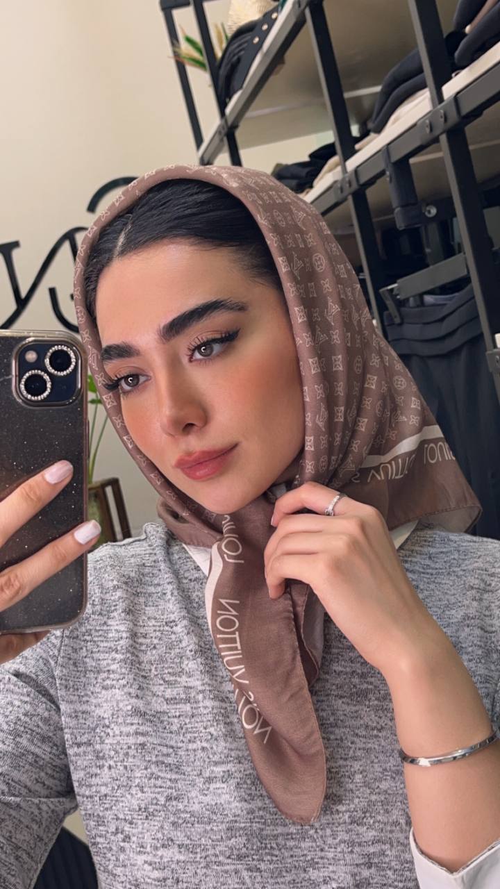 مینی اسکارف پک نسکافه ای بسته8طرحی کد mt27 (عمده)