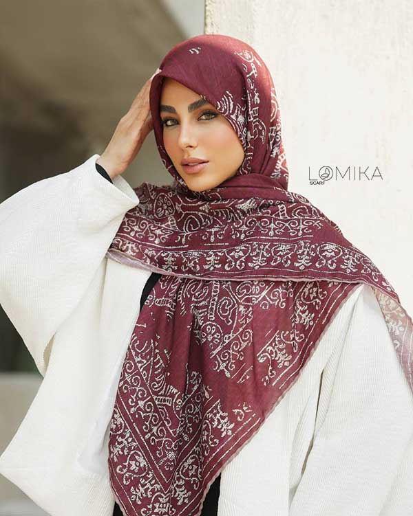 روسری گارزا سری انتخابی کد r114 (عمده)