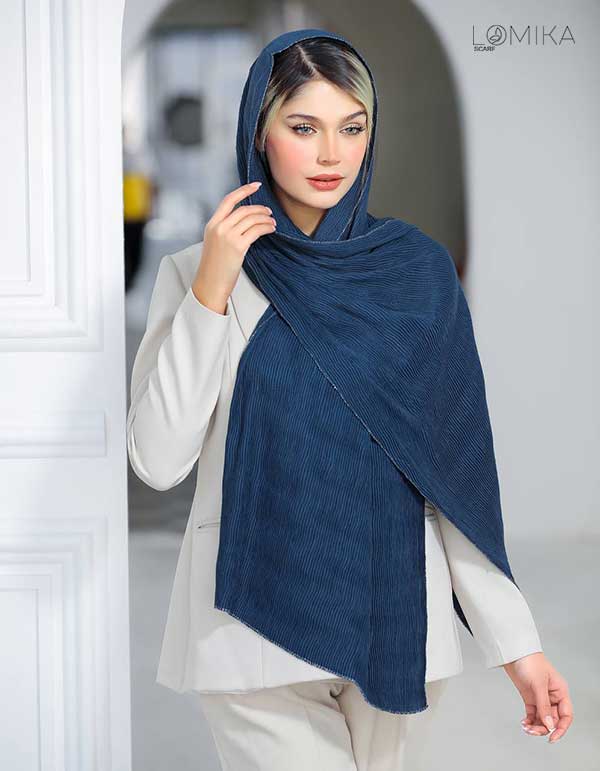 شال پلیسه دورلمه پاییزه بسته12رنگی کد ps11 (عمده)