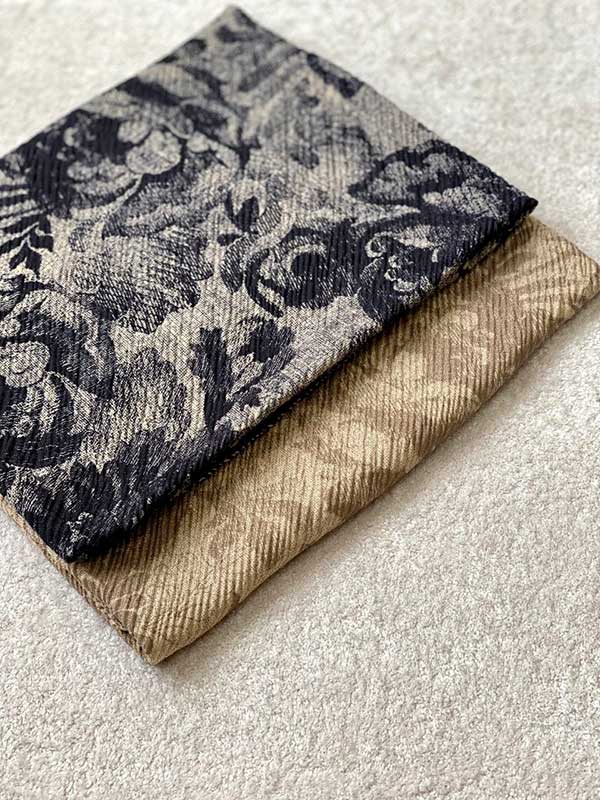 روسری پلیسه بسته2رنگی کد r125 (عمده)