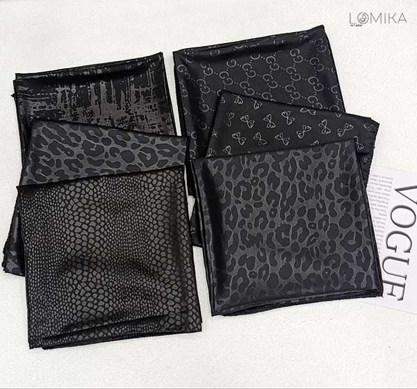 روسری مشکی مجلسی