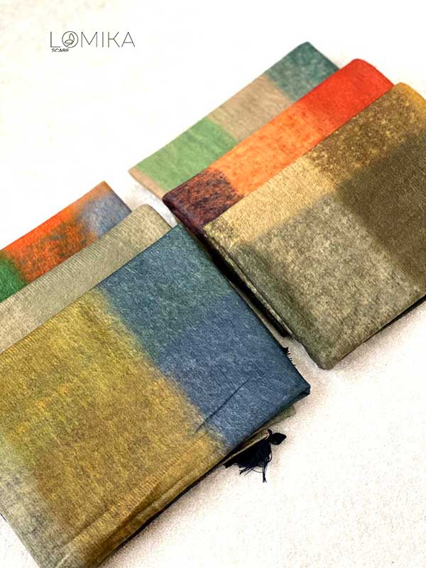 شال جیر طرح بیگ اسکارف