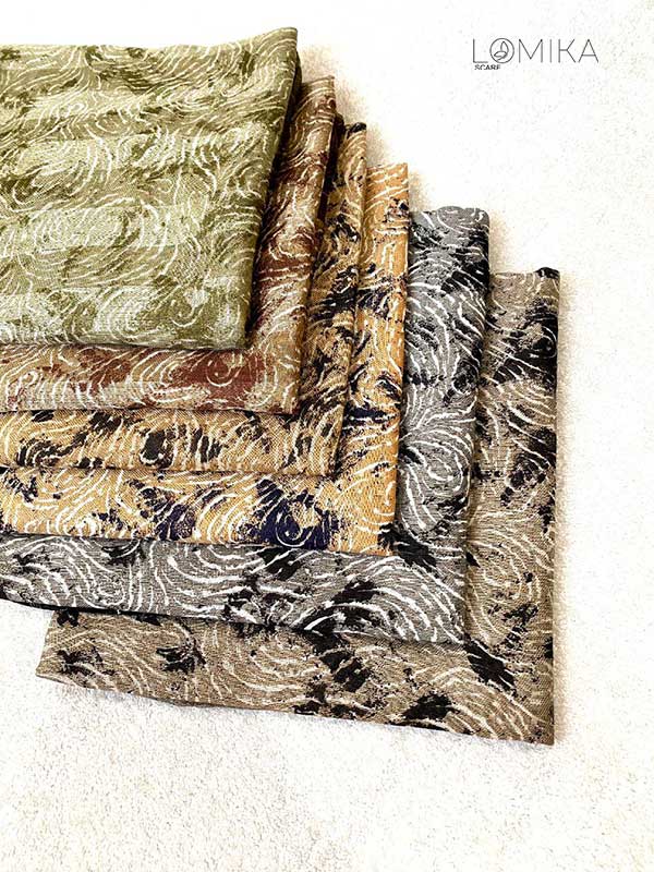 خرید عمده روسری چاپ خیس | قیمت همکاری