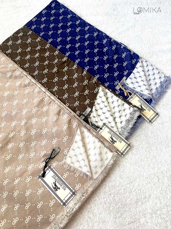 شال موهردورو alo بسته3رنگی کد sc66 (عمده)