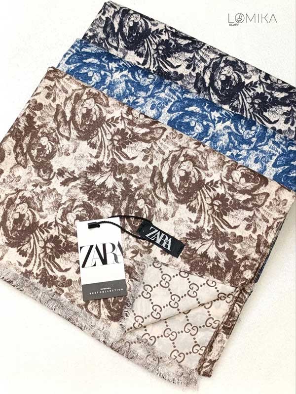 شال موهر دورو بسته3رنگی کد sc68 (عمده)