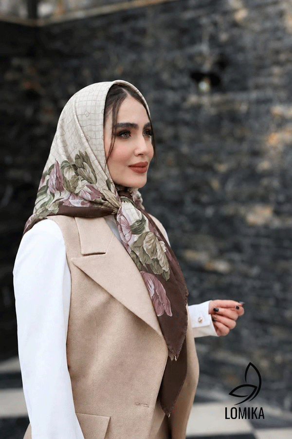 روسری نخی بسته6رنگی کد r86 (عمده)