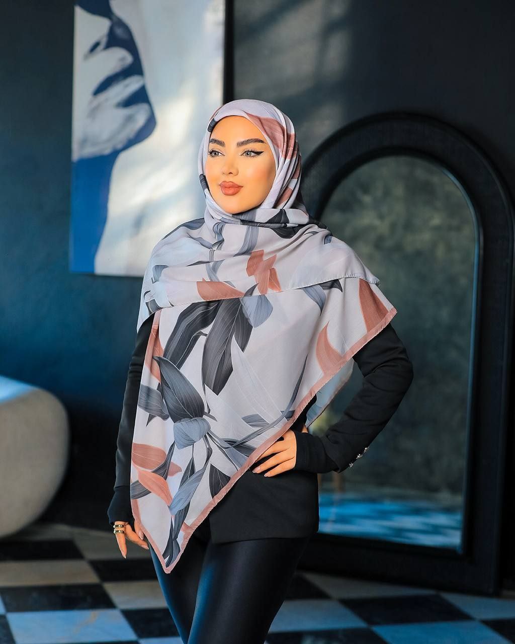 روسری ابرنگی بسته8طرحی کد r33 (عمده)
