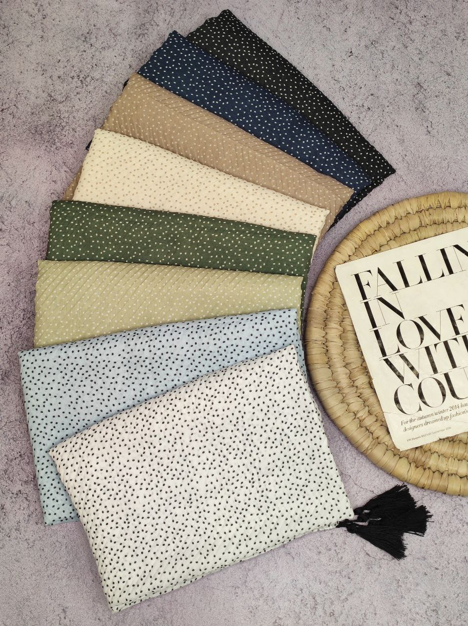 شال پلیسه طرحدار بسته8رنگی کد sp13 (عمده)
