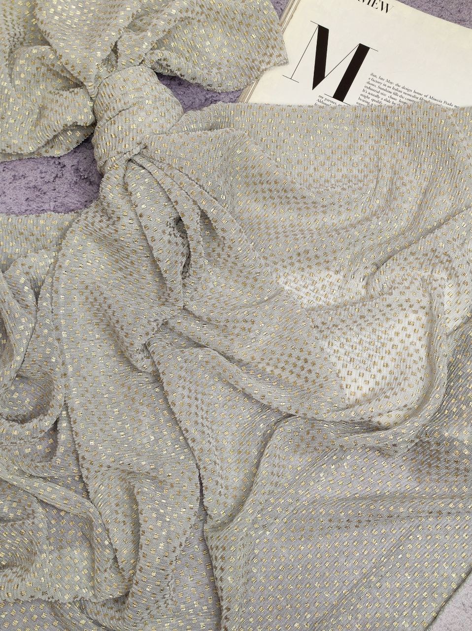 شال حریر طلاکوب بسته5رنگی کد sm15 (عمده)
