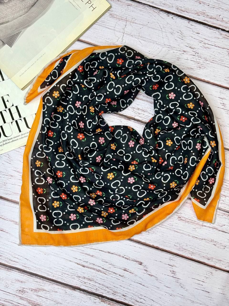 روسری نخی طرحدار سری انتخابی کد r42 (عمده)
