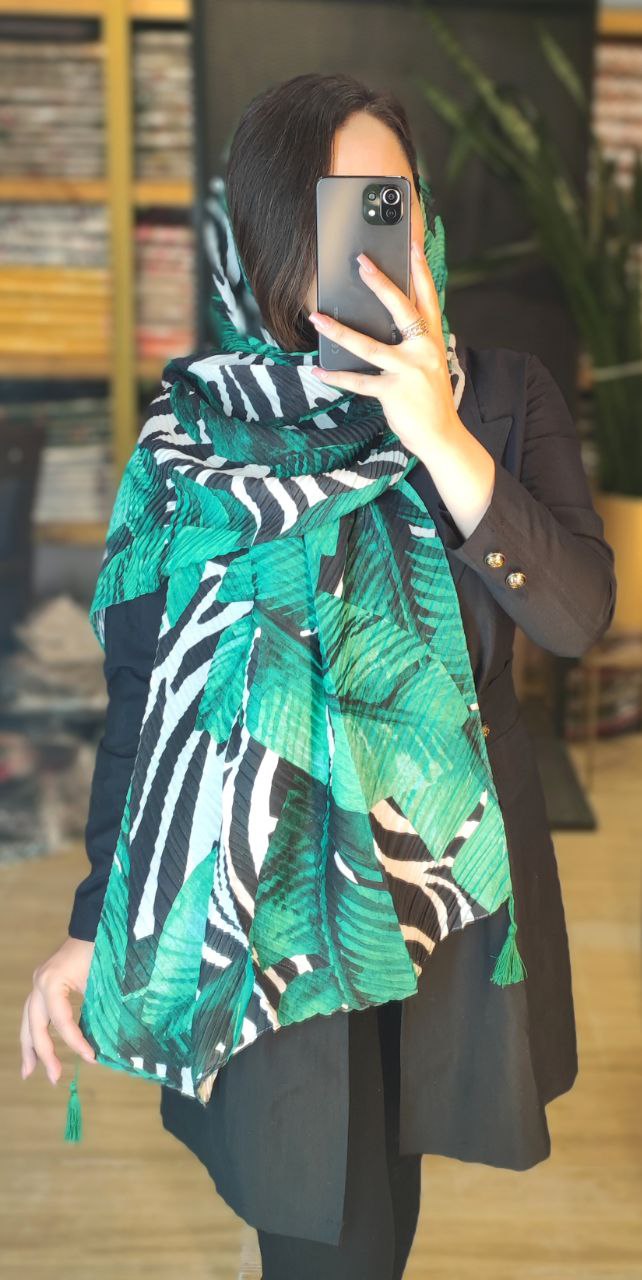 شال پلیسه هاوایی بسته10طرحی کد sp21 (عمده)
