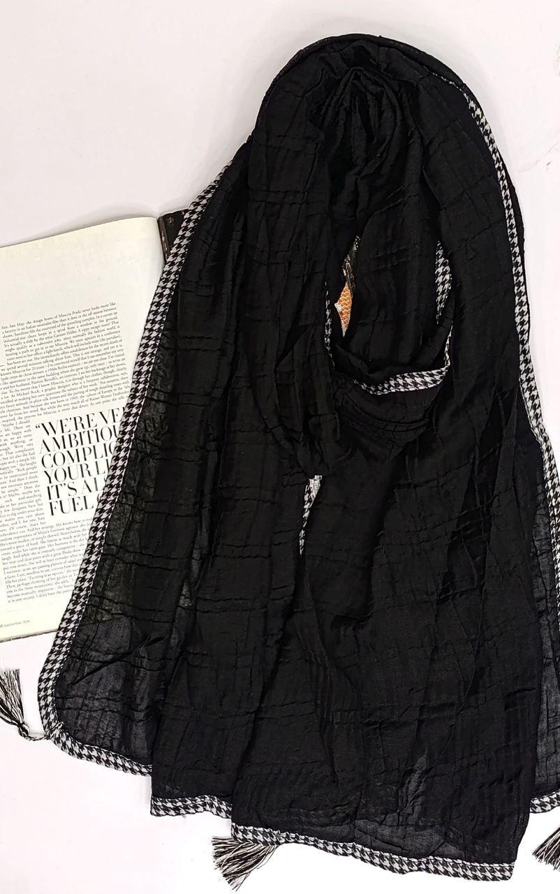 شال پلیسه دورنوار بسته4طرحی کد sp24 (عمده)
