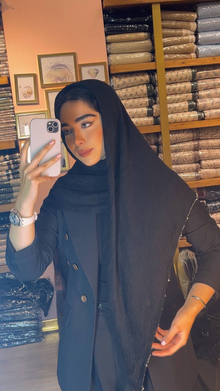 روسری پلیسه زنجیری سری انتخابی کد rp2 (عمده)
