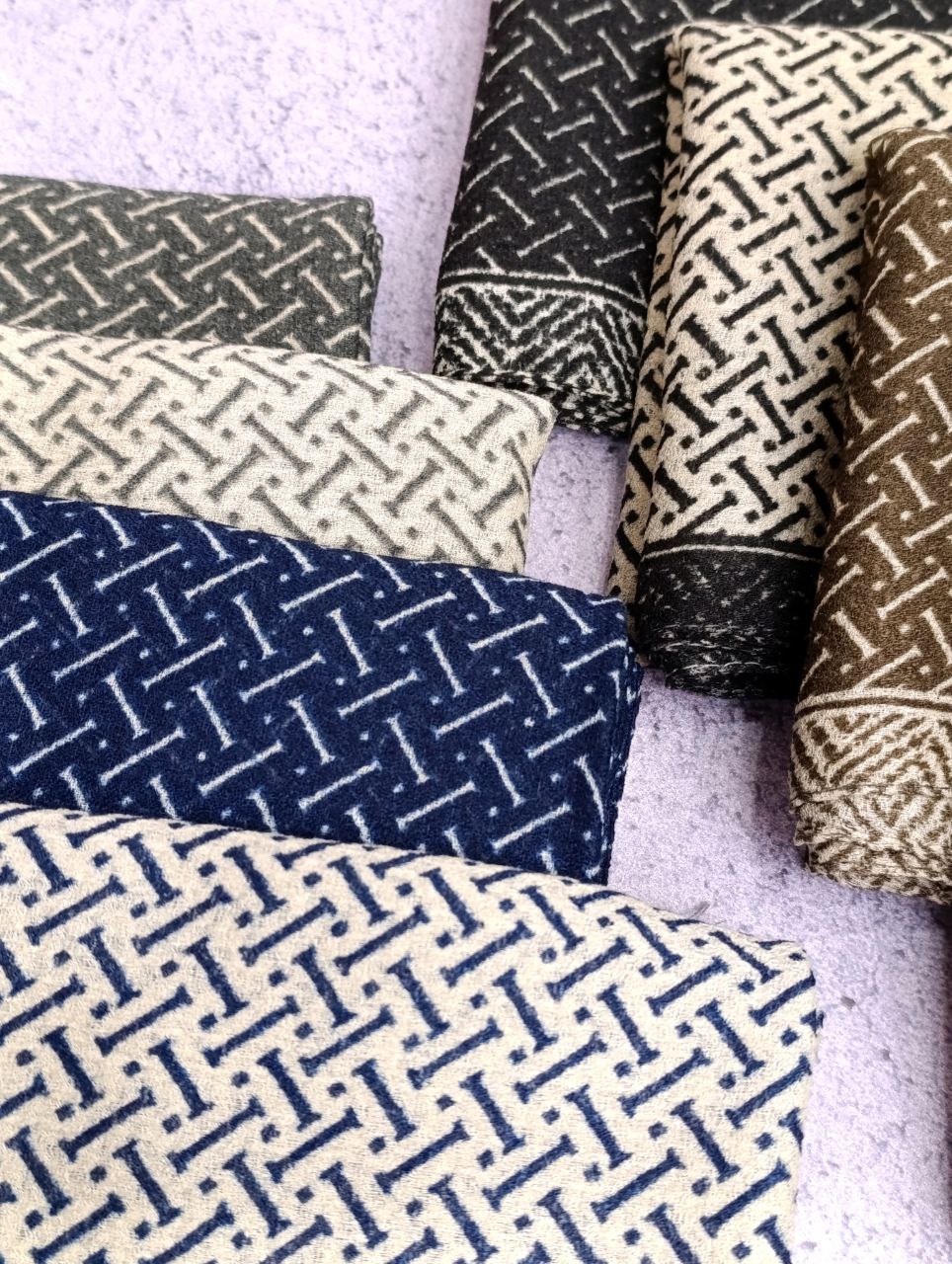 شال چاپ خیس بسته8رنگی کد sh41 (عمده)
