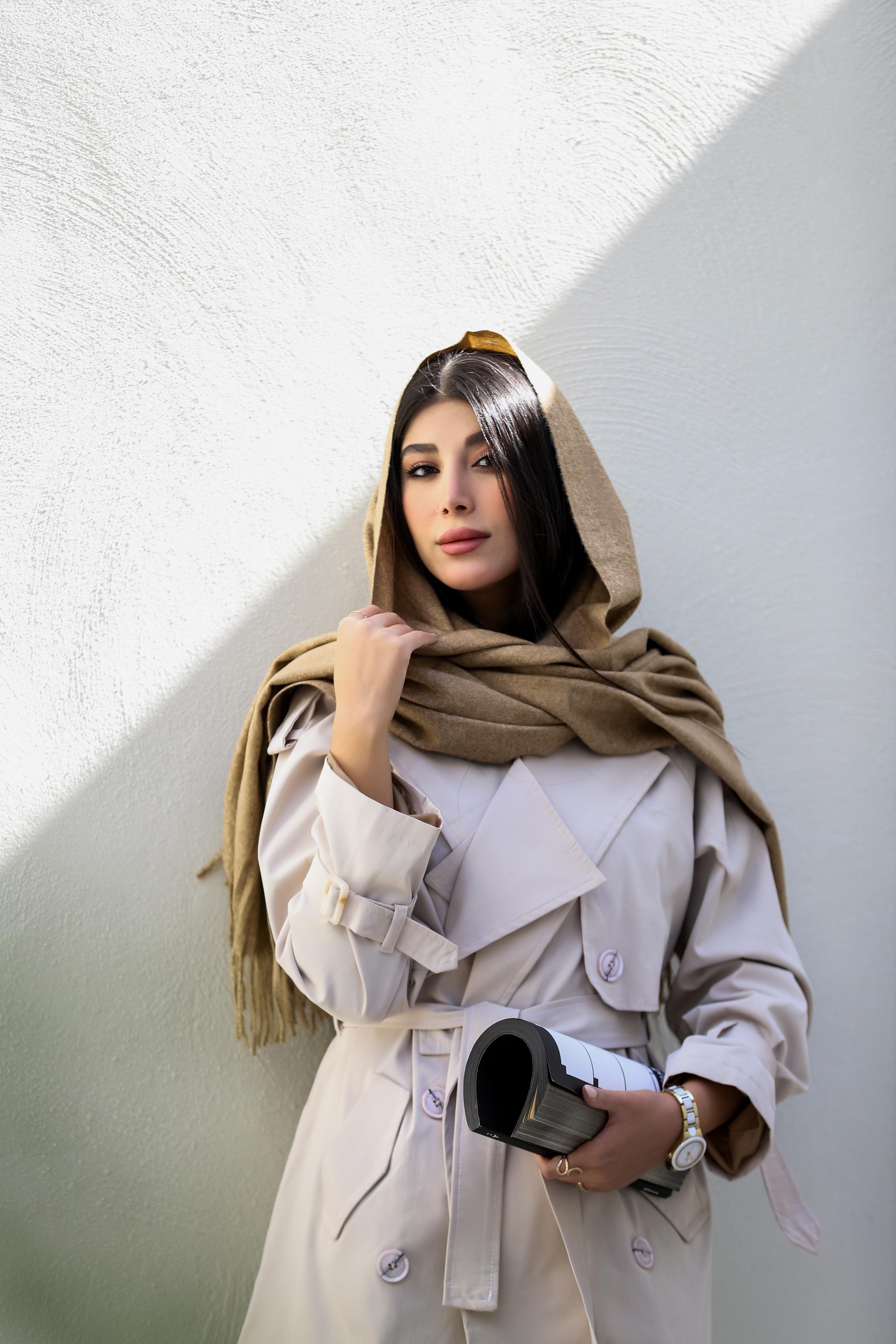 شال موهر برفی وارداتی بسته12رنگی کد sz1 (عمده)
