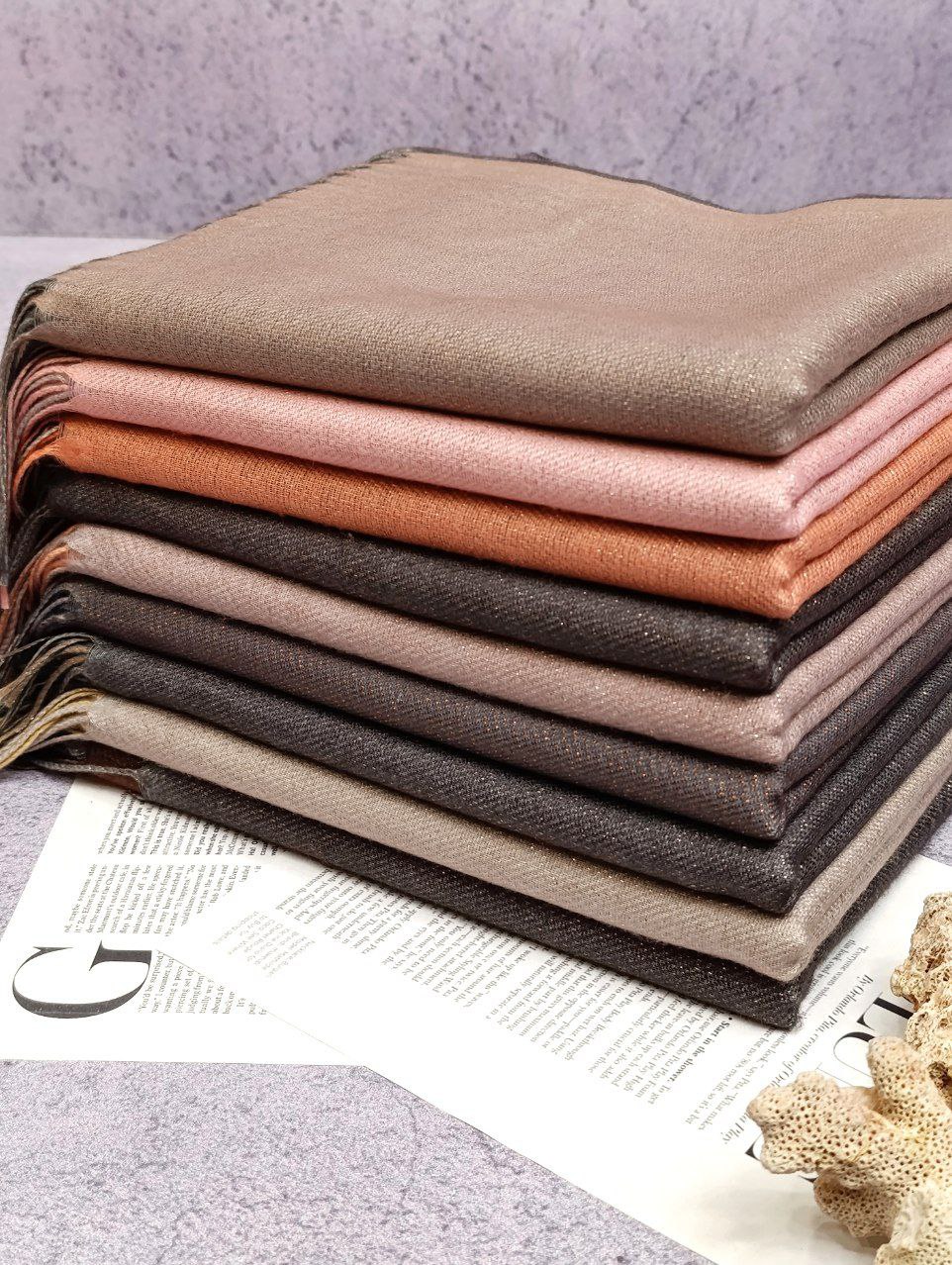 شال موهرلمه وارداتی بسته12رنگی کد sz5 (عمده)
