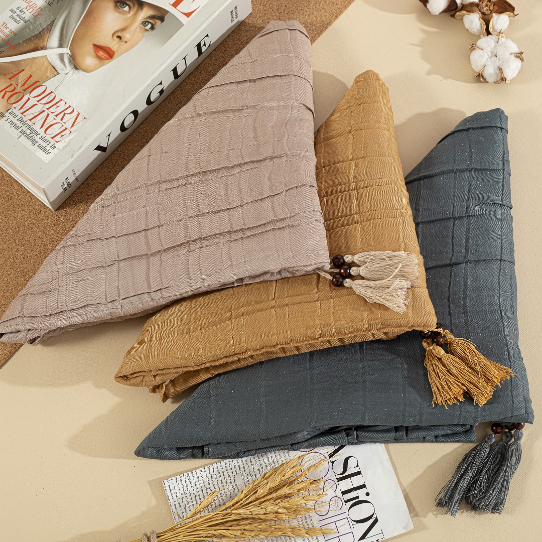 روسری پلیسه اکلیلی پاییزه بسته16رنگی کد rp5 (عمده)
