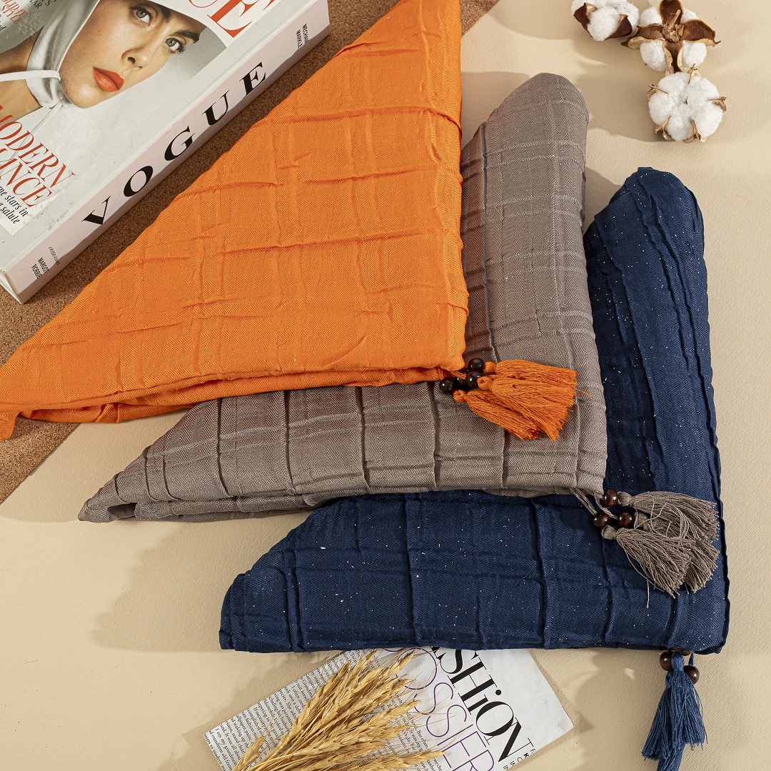 روسری پلیسه اکلیلی پاییزه بسته16رنگی کد rp5 (عمده)
