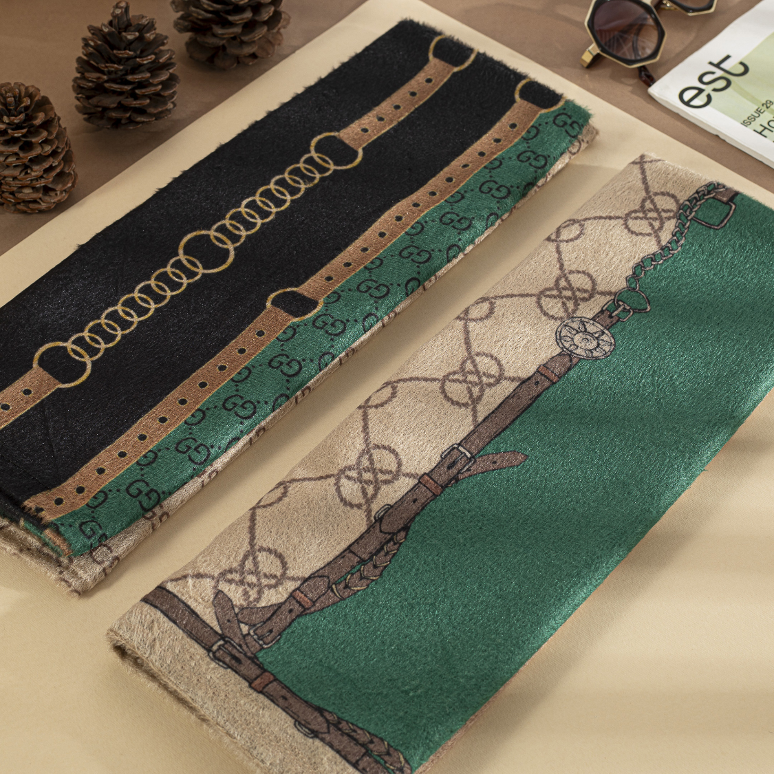 شال مخمل طرحدار بسته10طرحی کد sc35 (عمده)
