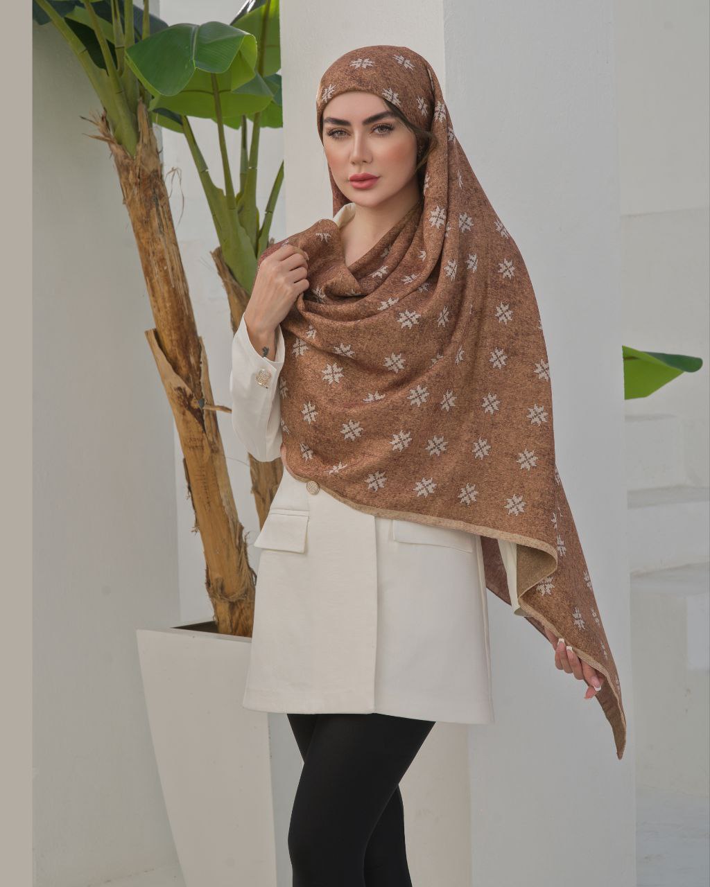 روسری پاییزه دوروچاپ بسته5طرحی کد rp1 (عمده)
