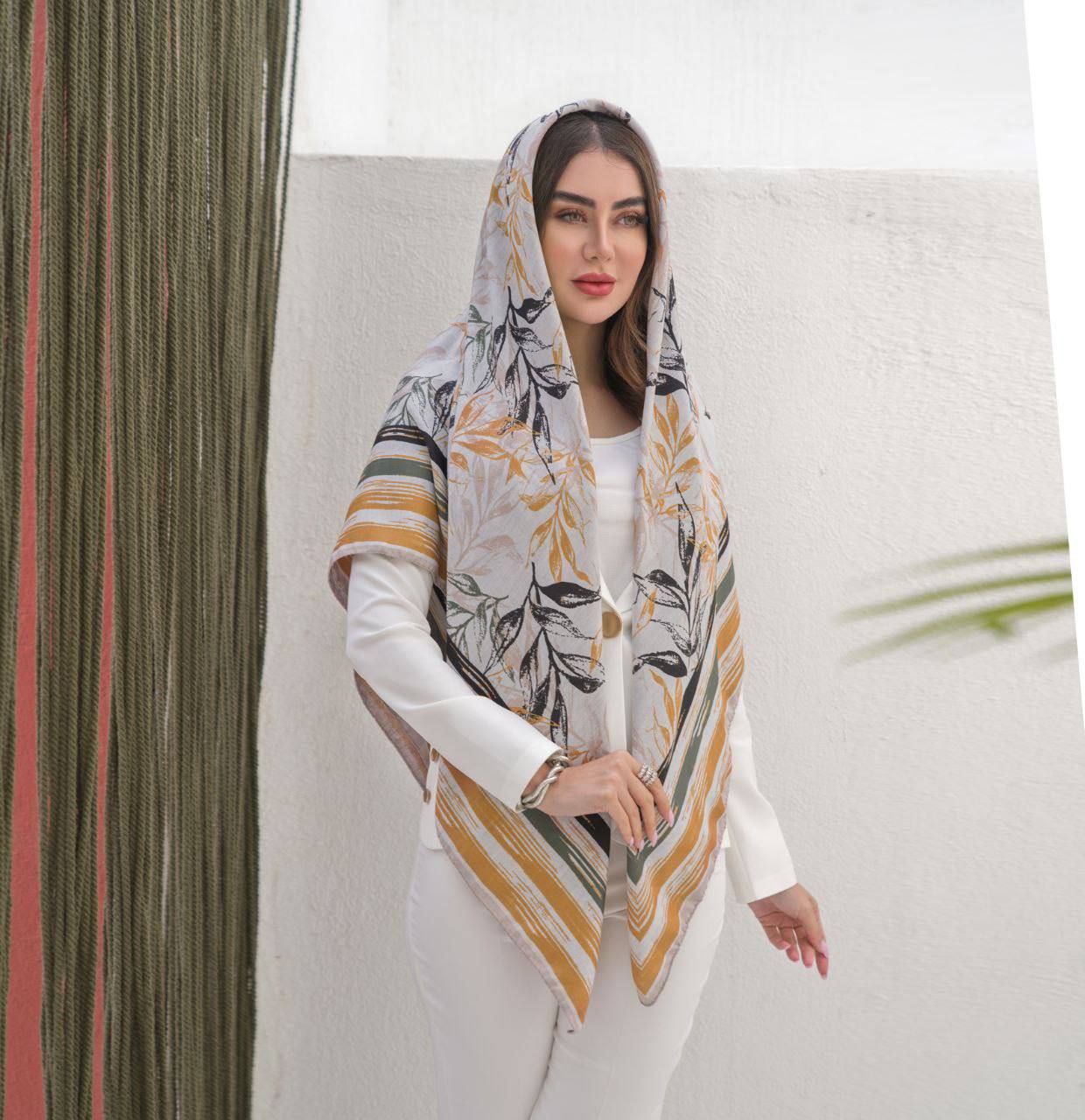 روسری پاییزه دوروچاپ بسته5طرحی کد rp1 (عمده)
