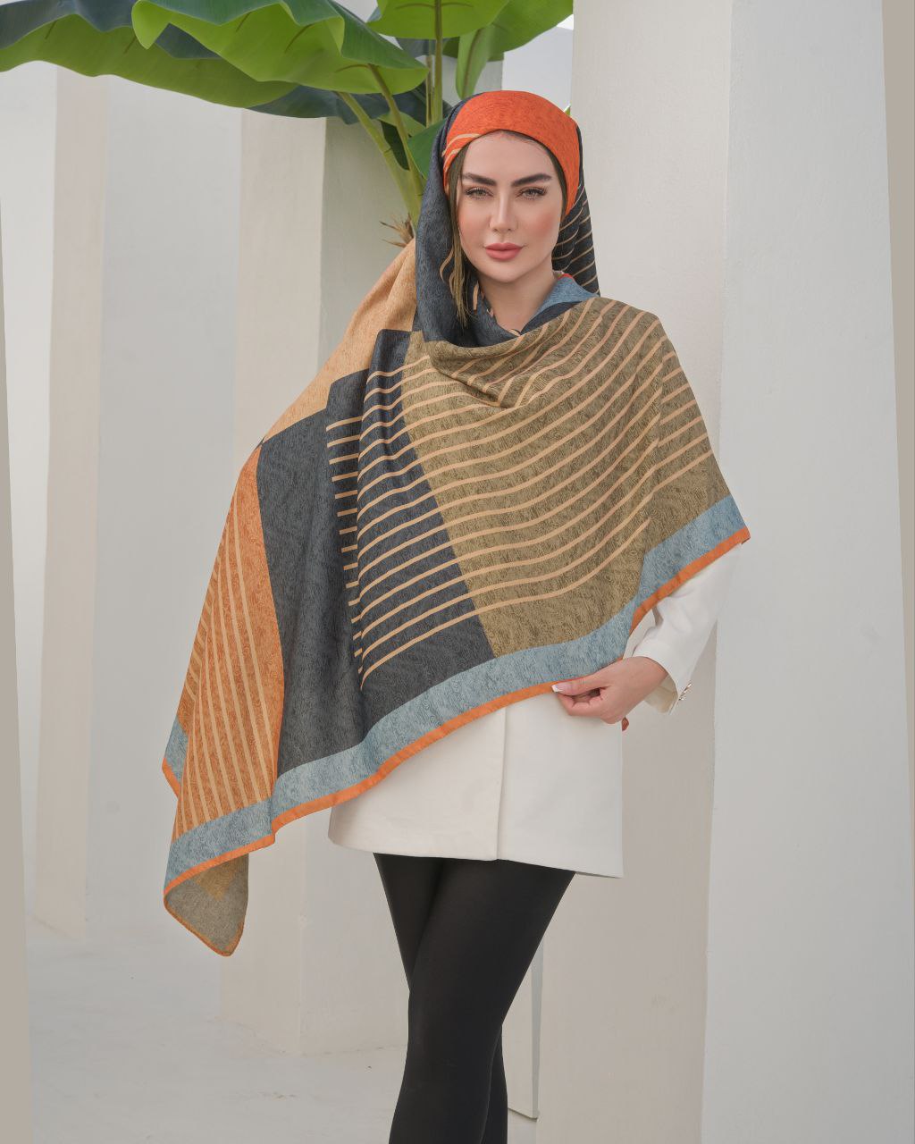 روسری پاییزه دوروچاپ بسته9طرحی کد rp2 (عمده)
