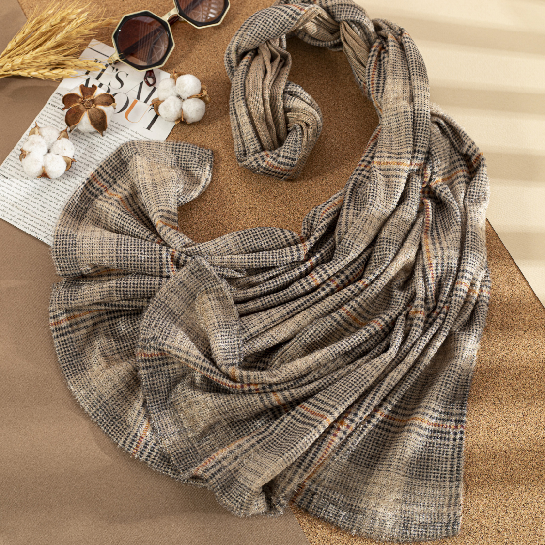 شال مخمل طرحبندی بسته10طرحی کد sc42 (عمده)
