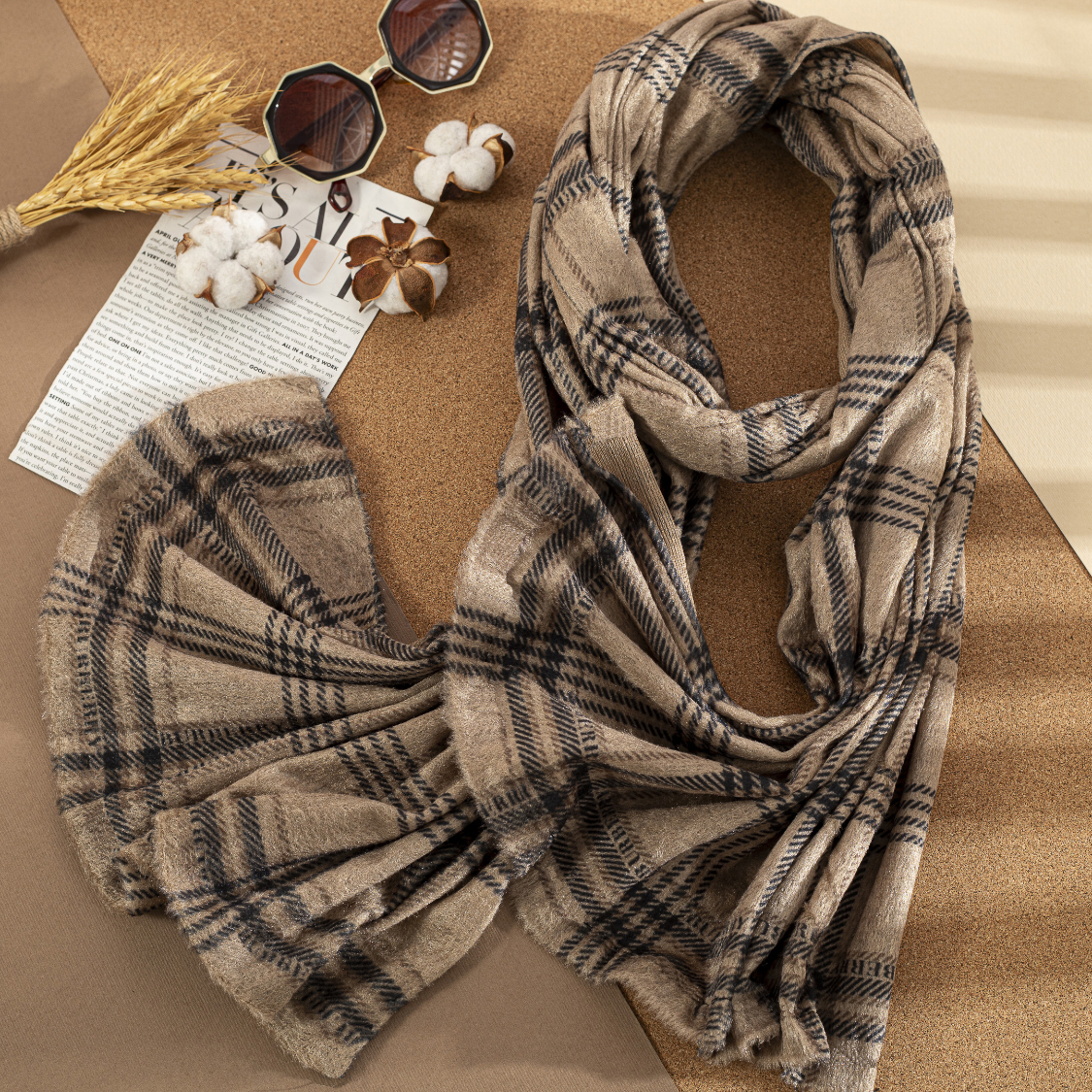 شال مخمل طرحبندی بسته10طرحی کد sc42 (عمده)
