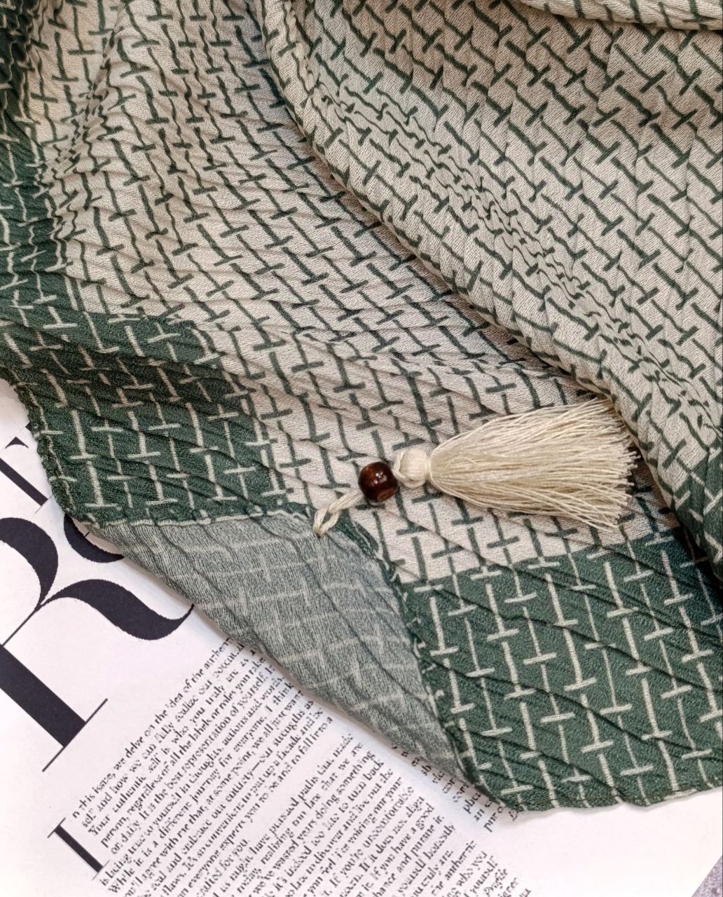 شال پلیسه طرحبندی بسته10طرحی کد ps7 (عمده)
