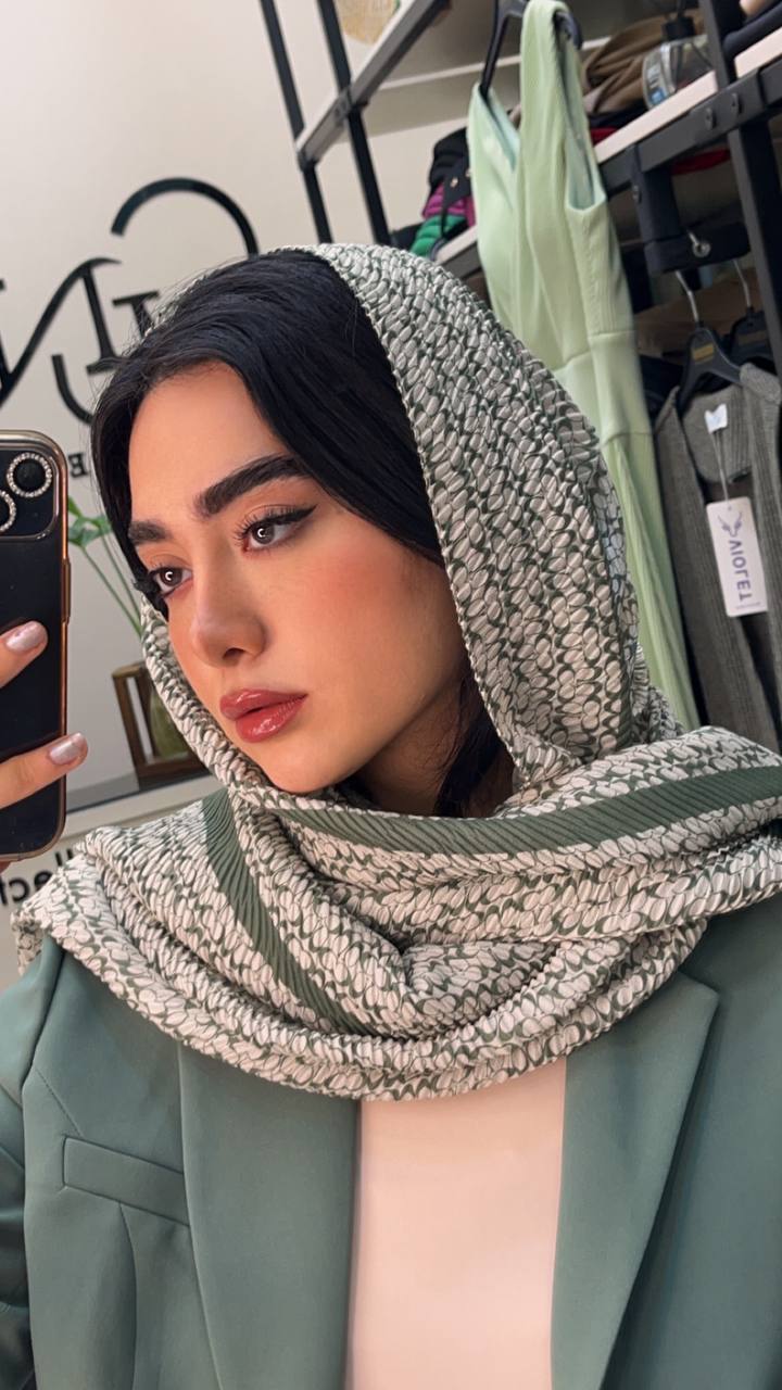 شال پلیسه طرحبندی بسته10طرحی کد ps7 (عمده)
