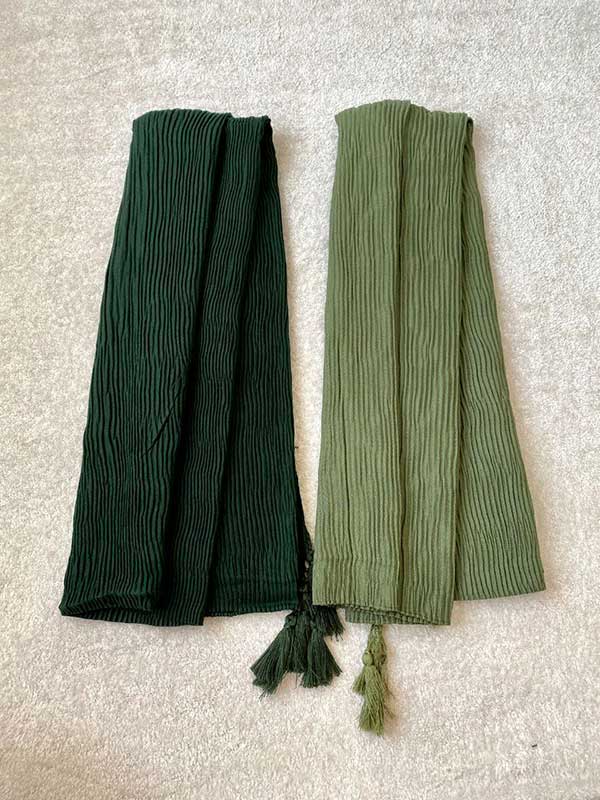 شال پلیسه پاییزه بسته10رنگی کد ps13 (عمده)
