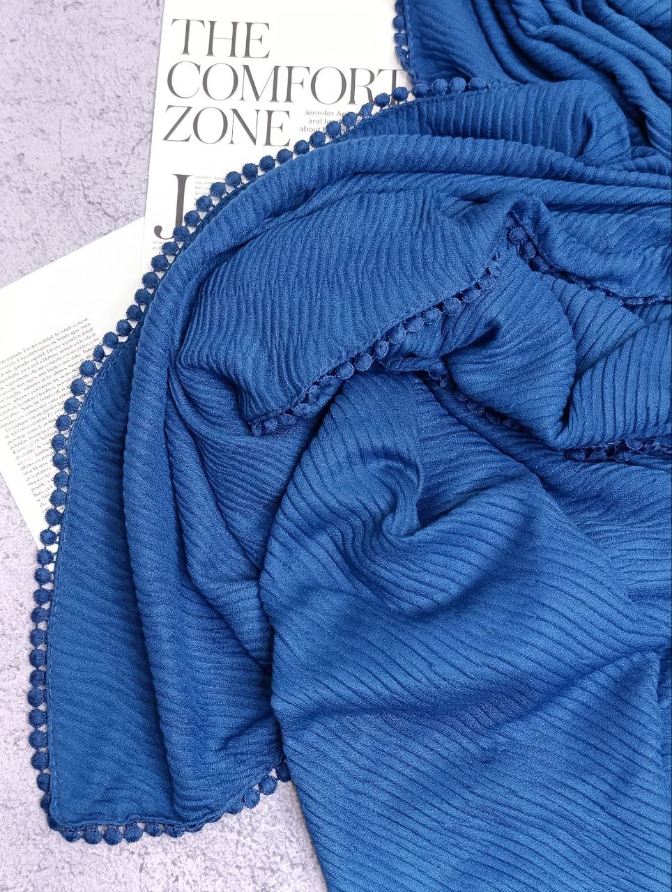 شال پلیسه پاییزه دورعدسی بسته14رنگی کد ps14 (عمده)
