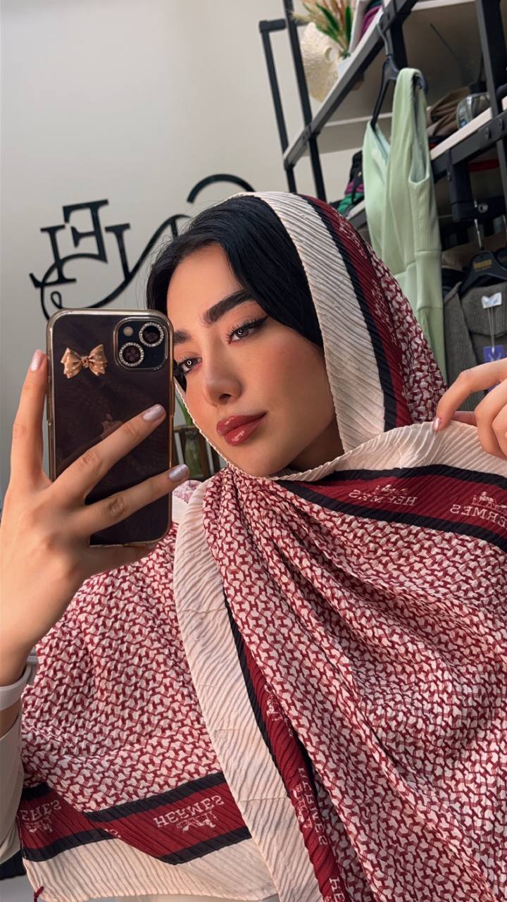 شال پلیسه پاییزه طرحبندی بسته10طرحی کد ps15 (عمده)
