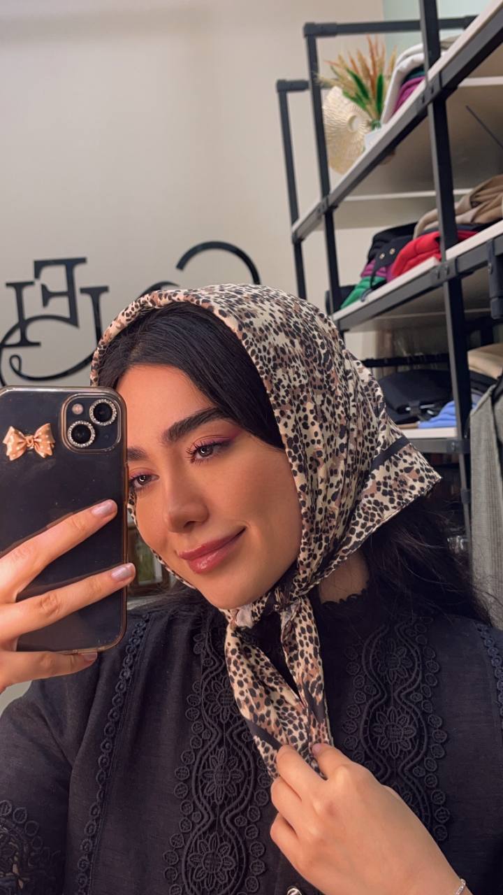 مینی اسکارف پلنگی پاییزه بسته10طرحی کد mp1 (عمده)
