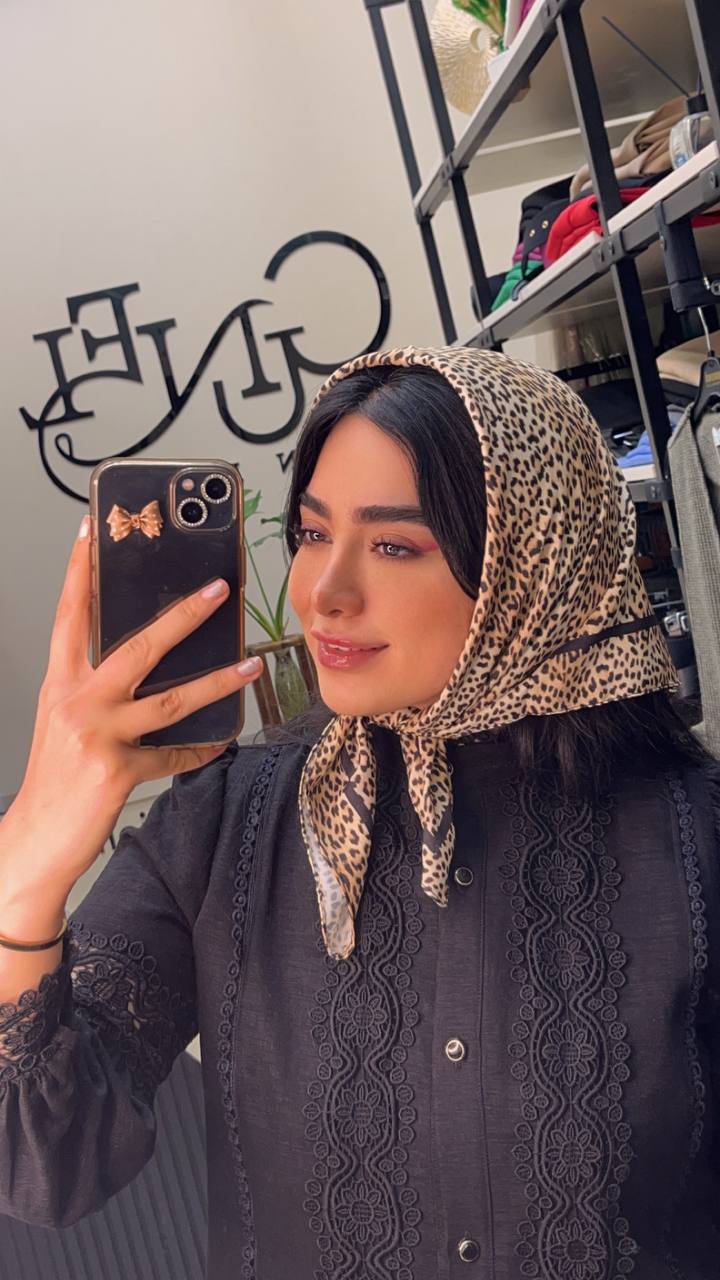 مینی اسکارف پلنگی پاییزه بسته10طرحی کد mp1 (عمده)
