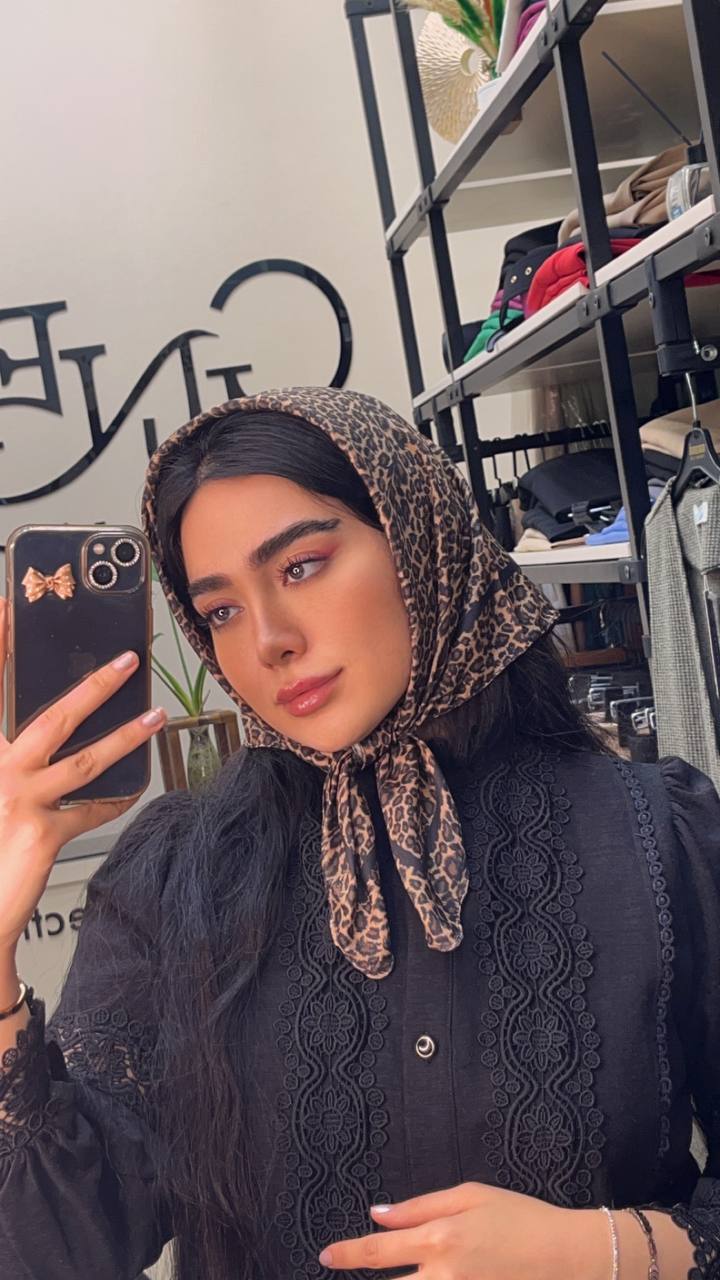 مینی اسکارف پلنگی پاییزه بسته10طرحی کد mp1 (عمده)
