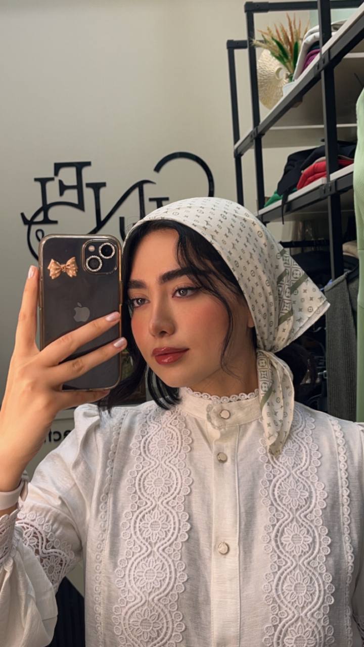 مینی اسکارف پاییزه طرحبندی بسته8طرحی کد mp3 (عمده)
