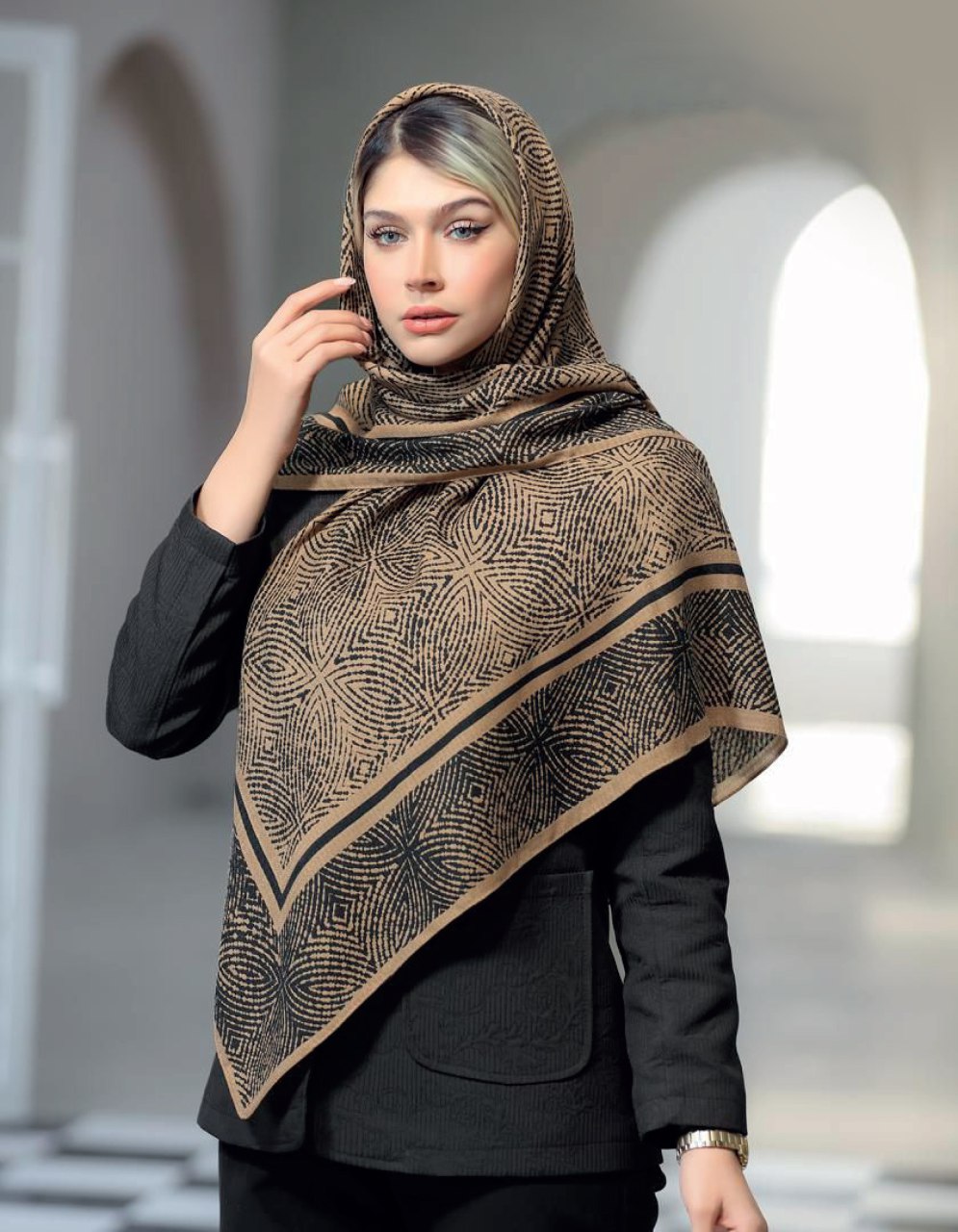 روسری چاپ خیس پاییزه بسته8رنگی کد rp5 (عمده)
