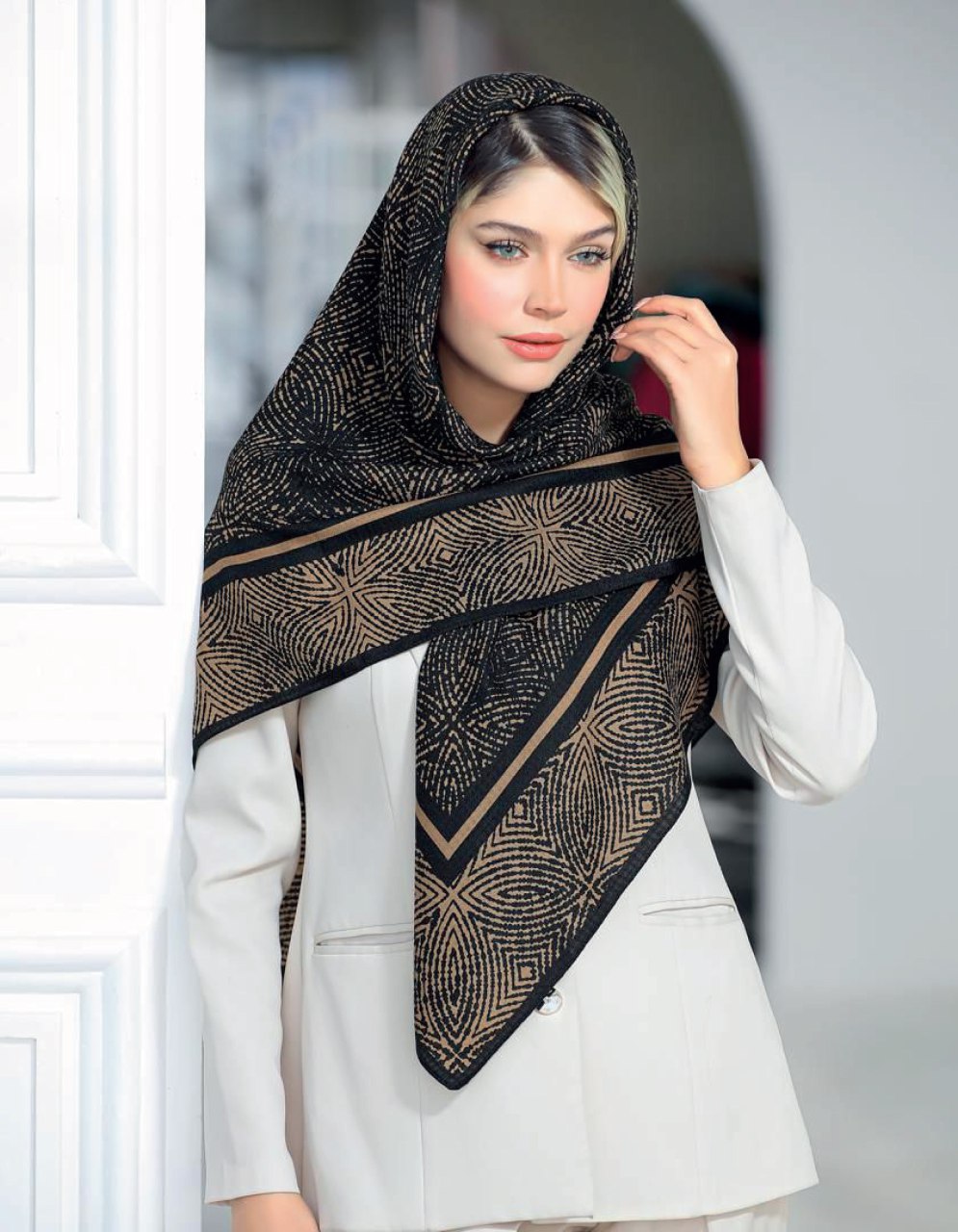 روسری چاپ خیس پاییزه بسته8رنگی کد rp5 (عمده)
