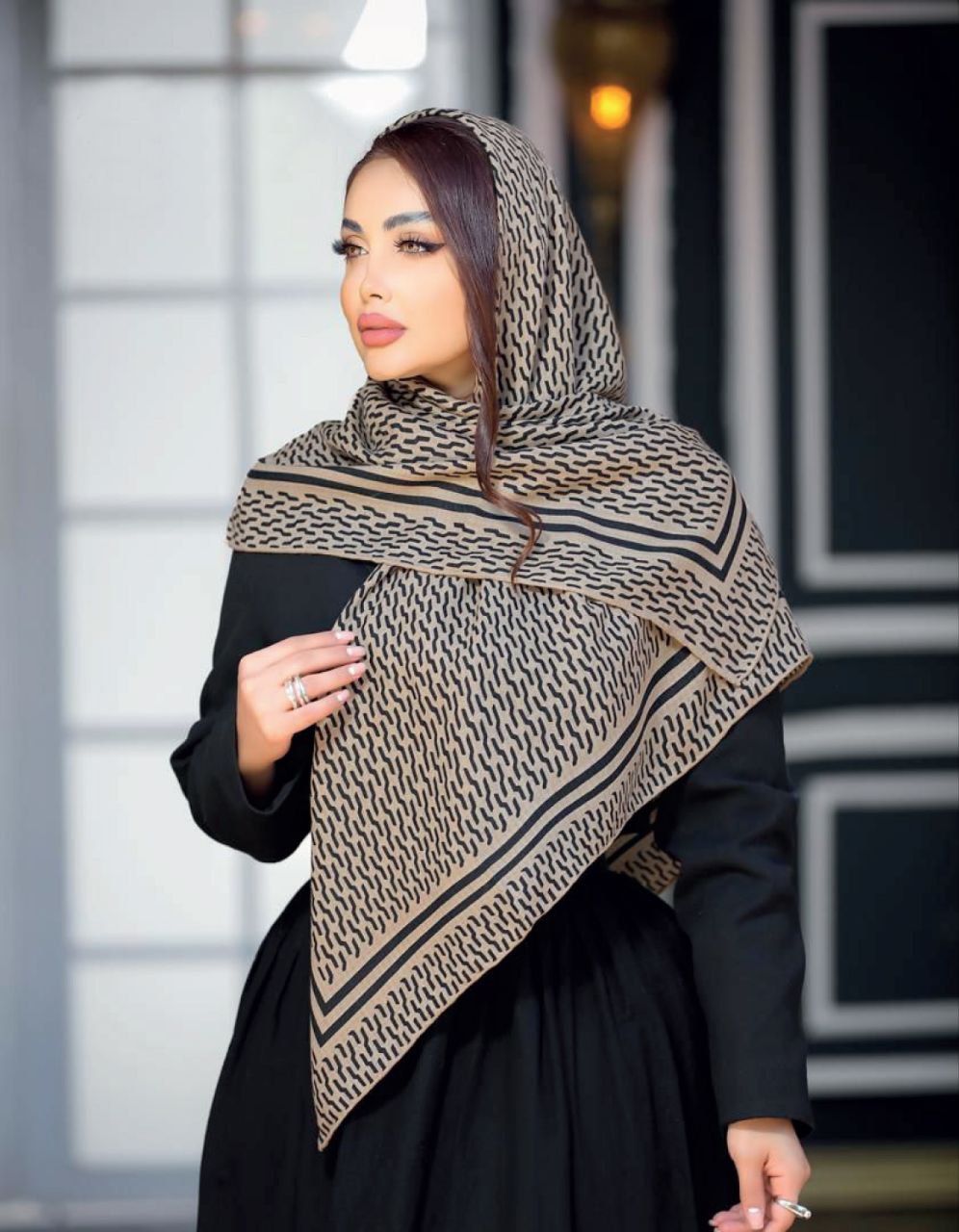 روسری چاپ خیس پاییزه بسته8رنگی کد rp6 (عمده)
