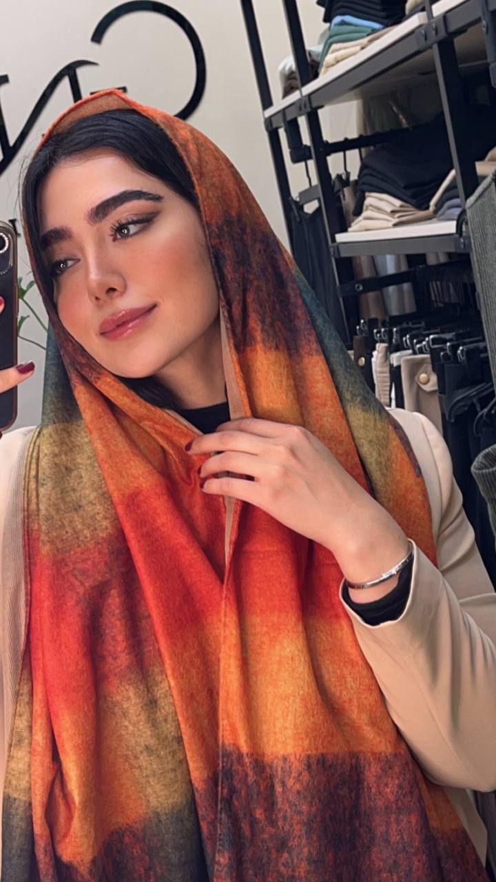 شال مخمل طرح بیگ اسکارف بسته8طرحی کد sc56 (عمده)
