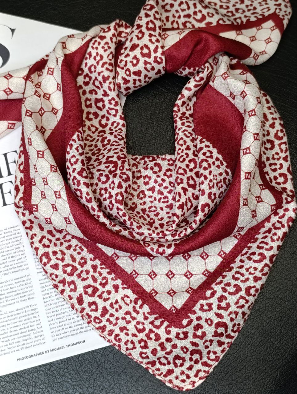 مینی اسکارف البالویی بسته8طرحی کد mp5 (عمده)
