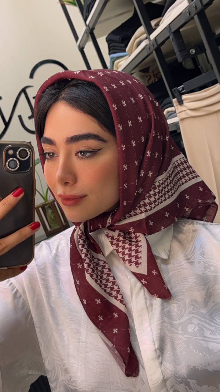 مینی اسکارف البالویی بسته8طرحی کد mp5 (عمده)
