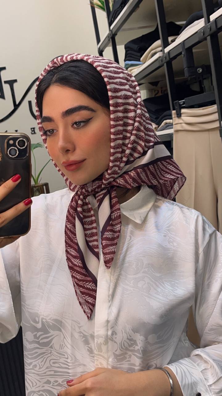 مینی اسکارف البالویی بسته8طرحی کد mp5 (عمده)
