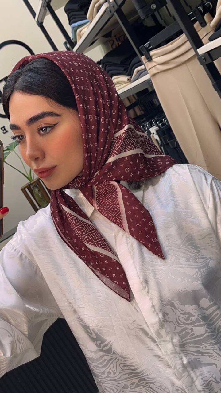 مینی اسکارف البالویی بسته8طرحی کد mp5 (عمده)
