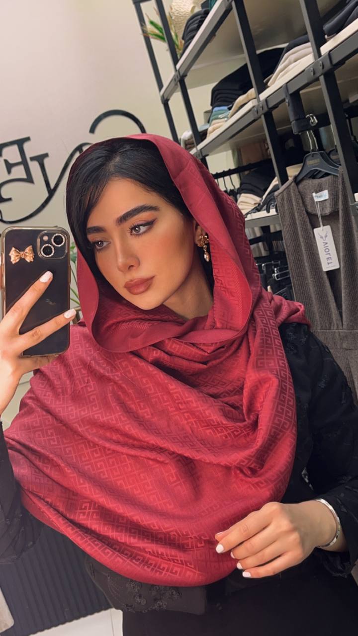 شال ژاکارد بسته14رنگی کد sm23 (عمده)
