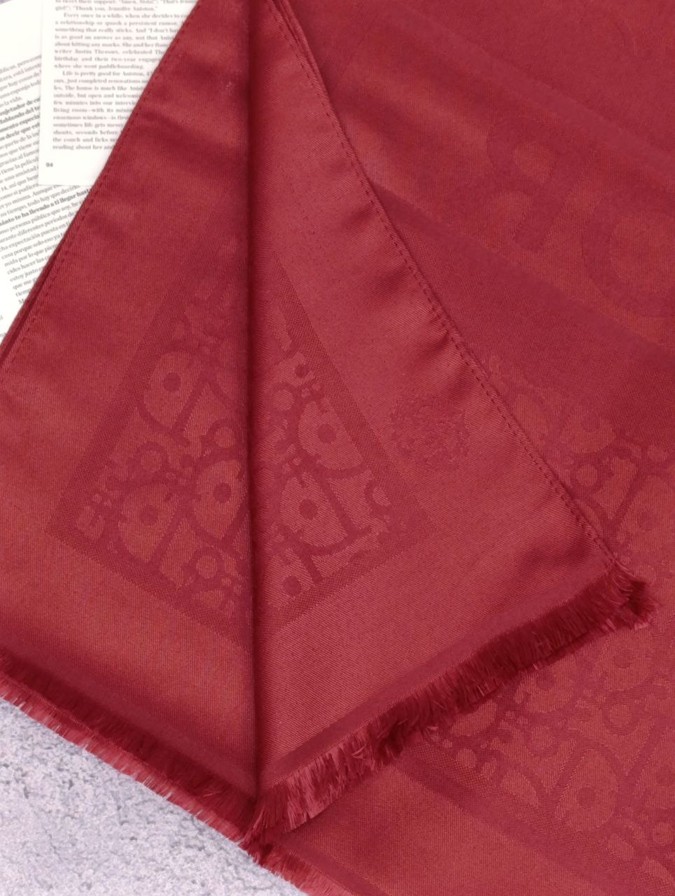 شال ژاکارد بسته14رنگی کد sm23 (عمده)
