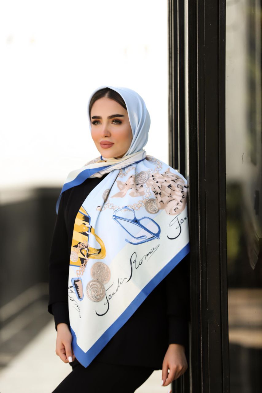 روسری ابریشم توییل بسته4رنگی کد rp9 (عمده)
