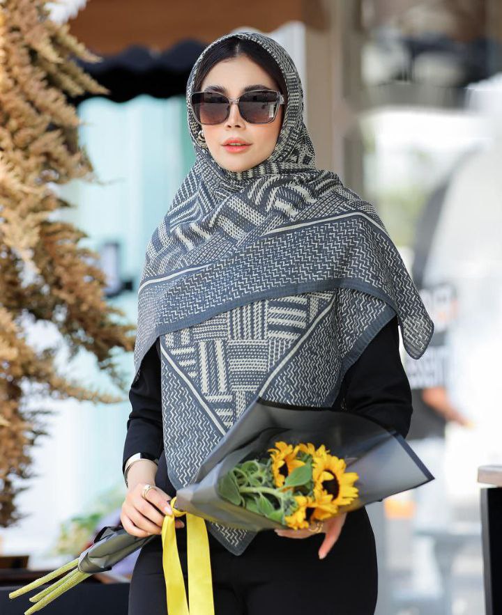 روسری چاپ خیس بسته8رنگی کد rp16 (عمده)
