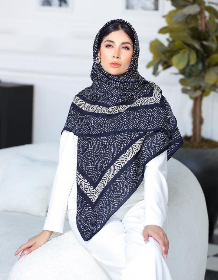 روسری چاپ خیس بسته8رنگی کد rp17 (عمده)
